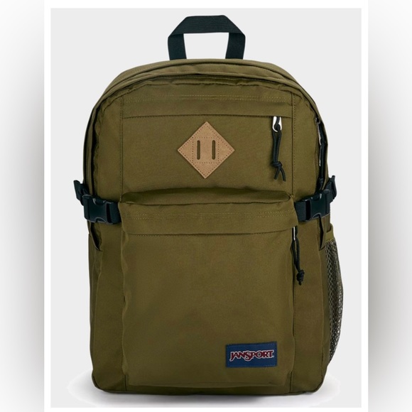 NWT Jansport Main Campus Army Green backpack - Picture 1 of 1